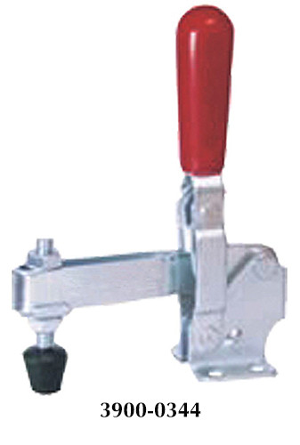 Precise Vertical Toggle Clamp, Flanged Base U-Bar - 3900-0344