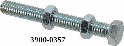 Precise Spindle Assembly, Screw Size  M8 x 50mm Steel Head - 3900-0357
