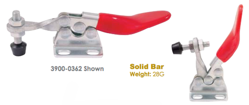 Precise Horizontal Toggle Clamp, Flanged Base - 3900-0362