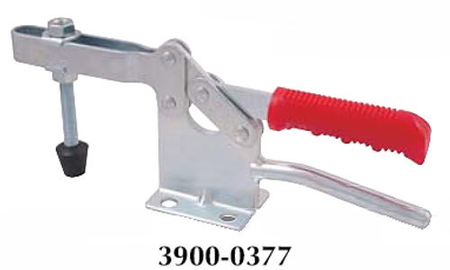 Precise Horizontal Toggle Clamp, Flanged Base Long U-Bar - 3900-0377