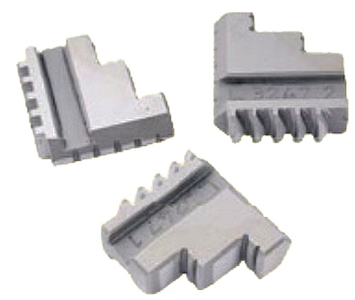 Precise 5" Chuck Size Steel Hard External Jaw Set - 3900-4744