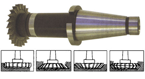 The Perfect Cut Peterson Flush Milling Arbor, 40 BT - 40BT125 The Perfect Cut Peterson Flush Milling Arbor, 40 BT - 40BT125