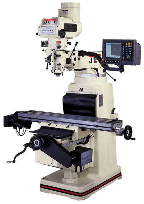 JET CNC Vertical Turret Milling Machine JTM-1050 CNC, 10" x 50", 3-Axis - 690940