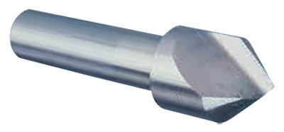 Shop Grade HSS Single Flute Countersink, 60°, 3/8" - 43-153-6