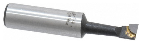 Carbide Tipped Boring Bar, Grade C-2, 1/2" Shank, 5/16" Bore Dia, 2-5/8" OAL - 43-711-1