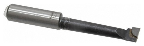 Carbide Tipped Boring Bar, Grade C-2, 1/2" Shank, 7/16" Bore Dia, 3-3/4" OAL - 43-715-2