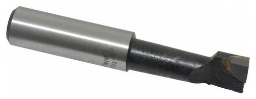Carbide Tipped Boring Bar, Grade C-2, 1/2" Shank, 9/16" Bore Dia, 3" OAL - 43-716-0