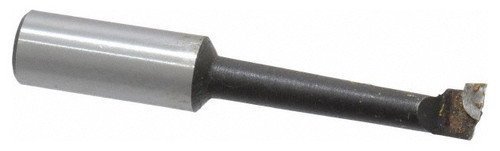 Carbide Tipped Boring Bar, Grade C-2, 5/8" Shank, 7/16" Bore Dia, 3-3/4" OAL - 43-725-1