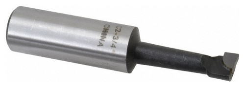 Carbide Tipped Boring Bar, Grade C-2, 3/4" Shank, 7/16" Bore Dia, 3-11/16" OAL - 43-734-3