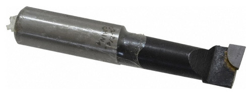 Carbide Tipped Boring Bar, Grade C-2, 3/4" Shank, 13/16" Bore Dia, 4-1/4" OAL - 43-742-6