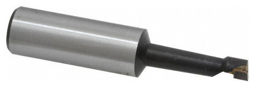 Carbide Tipped Boring Bar, Grade C-6, 3/4" Shank, 7/16" Bore Dia, 3-11/16" OAL - 43-788-9