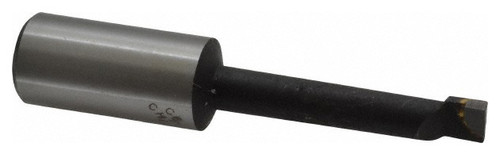 Carbide Tipped Boring Bar, Grade C-6, 1" Shank, 9/16" Bore Dia, 5" OAL - 43-800-2