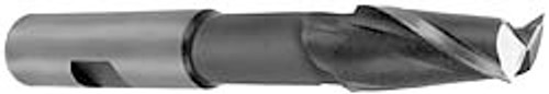 Putnam 2 Flute HSS Extended Reach Single End Mill, 1/2" - 45-666-5
