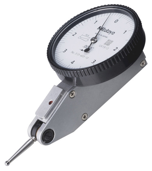 Mitutoyo "Quick-Set" Dial Test Indicator Full Set, Horizontal, 0.008" Range - 513-403-10T Mitutoyo "Quick-Set" Dial Test Indicator Full Set, Horizontal, 0.008" Range - 513-403-10T