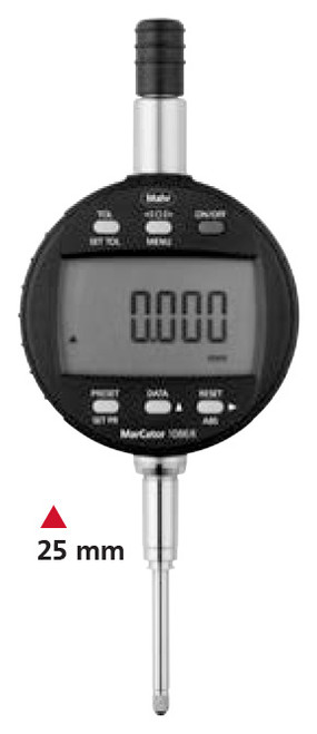 Mahr MarCator 1086 Ri Digital Indicator w/ Selectable Resolution, 25mm/1" - 4337628 Mahr MarCator 1086 Ri Digital Indicator w/ Selectable Resolution, 25mm/1" - 4337628