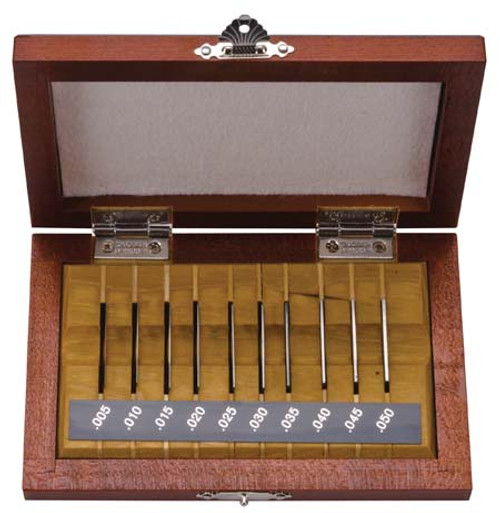Mitutoyo Inch Rectangular Gage Block Set Series 516, 35 pcs. Steel, Grade 00 - 516-913-26 Mitutoyo Inch Rectangular Gage Block Set Series 516, 35 pcs. Steel, Grade 00 - 516-913-26