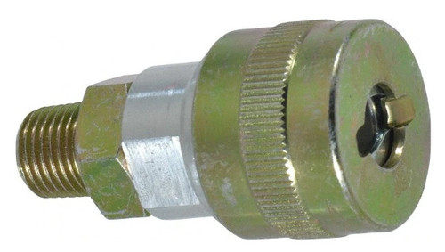 Jupiter Pneumatics 1/4" Male NPT Schrader Twist-Lock Interchange Pneumatic Coupler 2342082511JP - 51-778-9