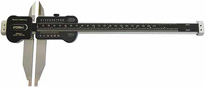 Fowler Light Line 35"/900mm Vernier Caliper - 52-075-035