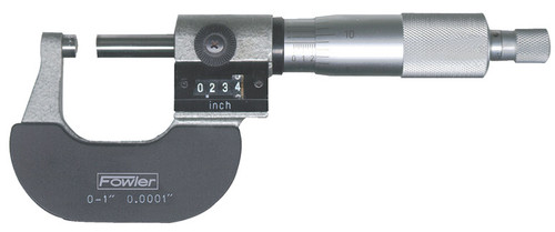 Fowler Digit Counter Outside Micrometer 0-1" - 52-224-001 Fowler Digit Counter Outside Micrometer 0-1" - 52-224-001
