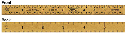 Fowler Golden Rule 6" Flexible - 52-299-006 Fowler Golden Rule 6" Flexible - 52-299-006