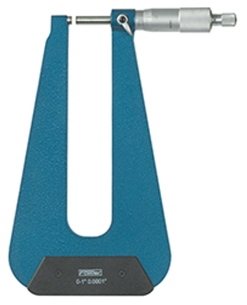 Fowler 6" Deep Throat Micrometer with 0-1" Range - 52-517-611