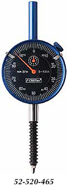 Fowler Premium IP54 Shockproof Black Dial Indicator - 52-520-465 Fowler Premium IP54 Shockproof Black Dial Indicator - 52-520-465