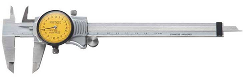 Asimeto Dial Caliper, 0-200mm Range - 7303082 Asimeto Dial Caliper, 0-200mm Range - 7303082