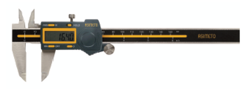 Asimeto 0-8"/0-200mm Digital Caliper - 7307085 Asimeto 0-8"/0-200mm Digital Caliper - 7307085