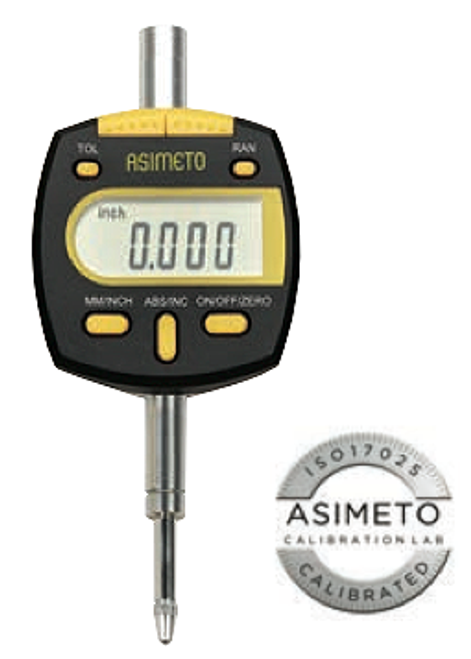 Asimeto Digital Indicator 0-.5" Range - 7405955