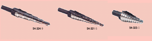 Unibit Self-Starting Step Drills - 54-326-4