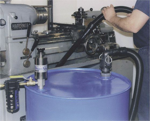 Exair Deluxe Reversible Drum Vac System - 6296