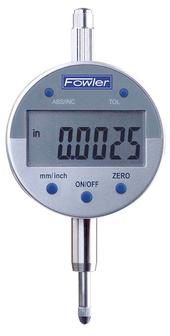 Fowler .5"/12.5mm Indi-X Blue Electronic Indicator - 54-520-255 Fowler .5"/12.5mm Indi-X Blue Electronic Indicator - 54-520-255