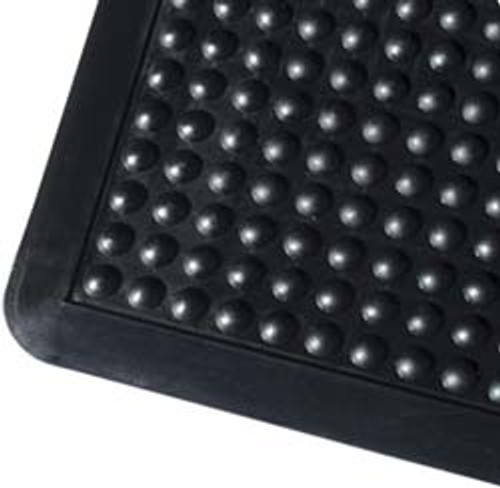 Pro-Safe Rubber Bubble Anti-Fatigue Matting - 56-528-3