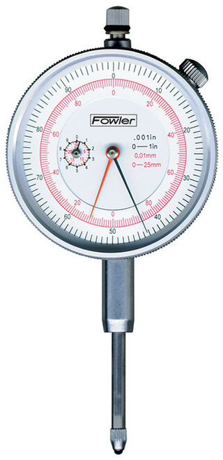 Fowler 52-530-110-0 Inch/Metric Reading Dial Indicator - 57-030-283