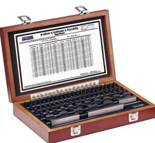 Fowler,  53-672-081,  81 Piece Precision Gage Block Set - 57-046-035