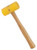 Garland Gar-Dur Plastic Mallet, 1-1/4" Face dia., 4 oz. - 60-093-2