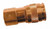 Coilhose Pneumatics COILFLOW Automatic Universal Coupler 152U, 1/4" Male - 62-588-9