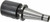 Interstate - 1-1/4 Inch Hole Diameter, 5/8-11 Drawbar Thread  NMTB40 Taper Shank End Mill Holder - 69-298-8
