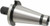 Interstate - 1/2 Inch Hole Diameter, 1-8 Drawbar Thread  NMTB50 Taper Shank End Mill Holder 2-3/4 Inch Projection - 69-301-0