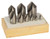 Shop Grade HSS Single Flute Countersink Set, 12-piece, 90° - 71-017-8