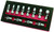 Astro 12PC METRIC 1/4"DR FLEX SOCKET SET 6PT - 7412-2