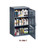 DURHAM Aerosol/Utility Lockable Storage Cabinet - 91-596-7