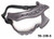 UVEX Strategy OTG Safety Goggles, Indirect Ventilation, Gray Frame, Fabric Headband - 96-107-8
