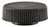 Press Fit Thumb Screw Knobs, Black Knurled Knobs 1000 Piece Set, #8 Screw Size, 1/2" Head Dia - 99-049-9