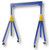 Vestil Adjustable Steel Gantry Crane, Knockdown - AHSN-2-10-12 Vestil Adjustable Steel Gantry Crane, Knockdown - AHSN-2-10-12