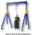 Vestil Adjustable Steel Gantry Crane, Knockdown - AHSN-2-20-12