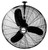 Air King Ceiling Mount Fan, 30" 1/3 HP Oscillating - AK9375