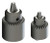 Llambrich CSS INOX Stainless Steel Keyed Drill Chuck, 0.020" - 0.156", 5/16"-24 Mount - CSS-04R