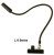 Littlite L-8-HI Halogen Lampset, 18" Gooseneck - L-8/18-HI