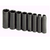 Deep Length Impact Socket Set, 1/2" DR. 15 PC. Metric Set 10mm-24mm - SK4048